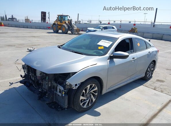 2HGFC2F73HH530277 2017 HONDA CIVIC Silver Przód lewy