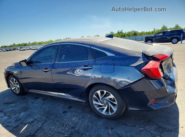 2HGFC2F73HH543885 2017 HONDA CIVIC Charcoal Trasero izquierdo