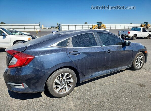 2HGFC2F73HH543885 2017 HONDA CIVIC Charcoal Trasero derecho