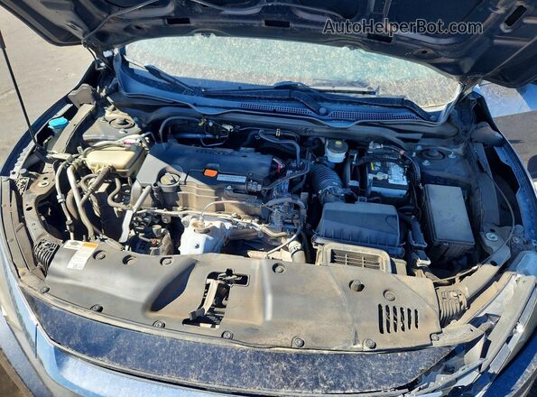 2HGFC2F73HH543885 2017 HONDA CIVIC Charcoal Vista interior trasera