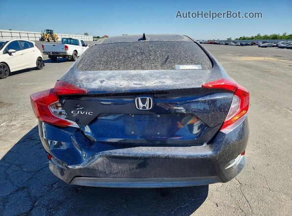 2HGFC2F73HH543885 2017 HONDA CIVIC Charcoal Vista trasera