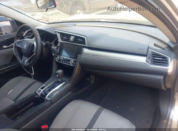 2HGFC2F73HH559519 2017 HONDA CIVIC Gray Front interior view