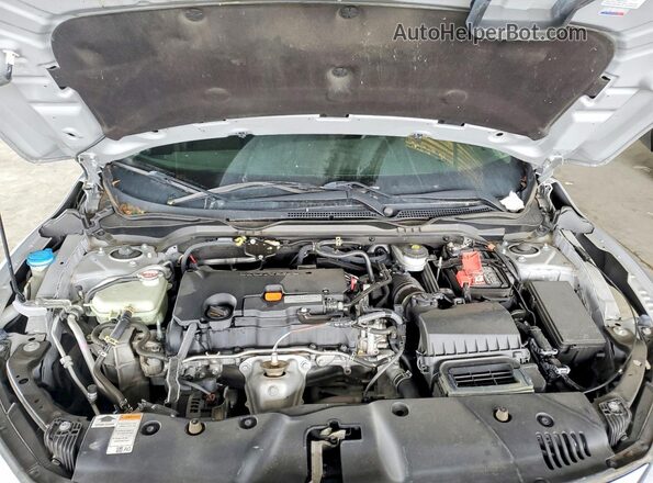 2HGFC2F73HH565935 2017 HONDA CIVIC Silver Вид задньої частини салону