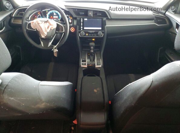 2HGFC2F73HH565935 2017 HONDA CIVIC Silver Вид панелі приладів