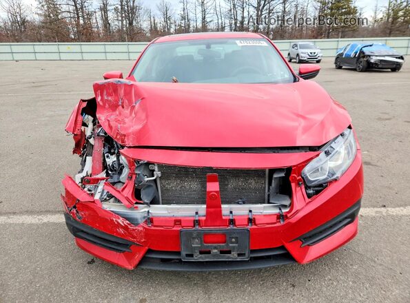 2HGFC2F73JH554486 2018 HONDA CIVIC Red Vista frontal