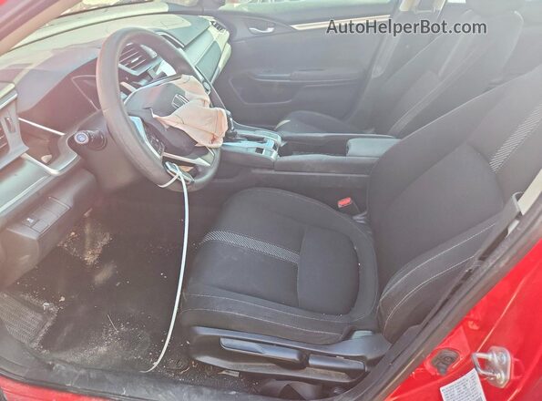 2HGFC2F73JH554486 2018 HONDA CIVIC Red Vista interior delantera