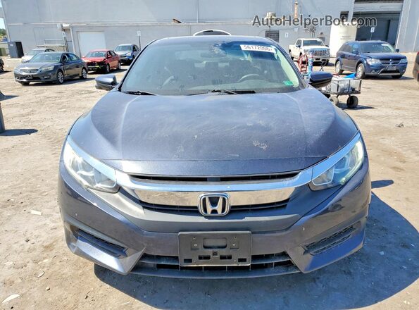 2HGFC2F73JH556190 2018 HONDA CIVIC Blue Front view