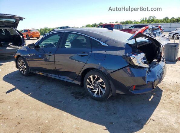 2HGFC2F73JH556190 2018 HONDA CIVIC Blue Rear left