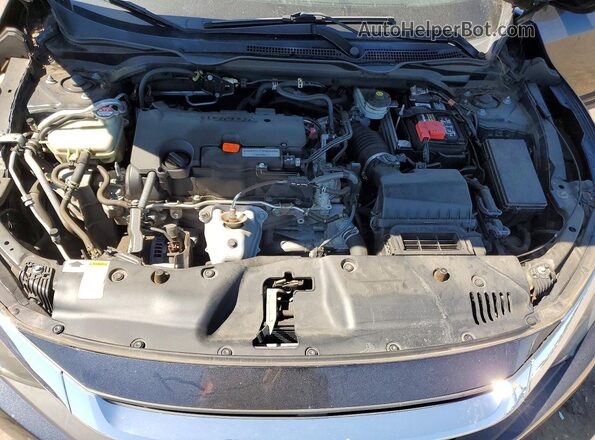 2HGFC2F73JH556190 2018 HONDA CIVIC Blue Rear interior view
