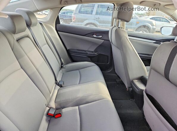 2HGFC2F73JH594017 2018 HONDA CIVIC Gray Հետևի նստատեղերի տեսք