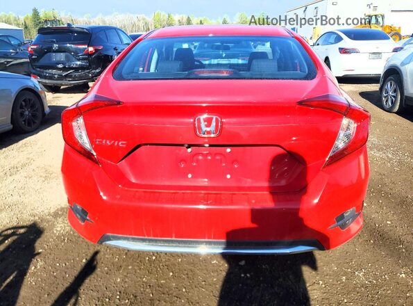 2HGFC2F73LH012128 2020 HONDA CIVIC Красный 
