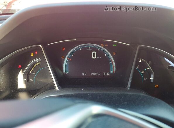 2HGFC2F73LH012128 2020 HONDA CIVIC Красный 