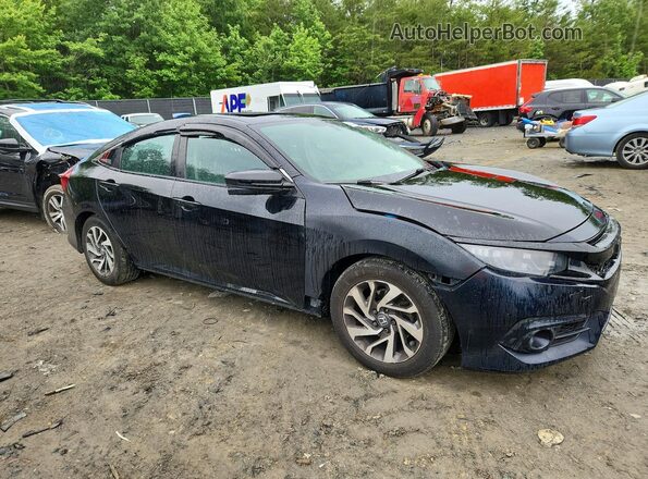 2HGFC2F74GH506813 2016 HONDA CIVIC Black 