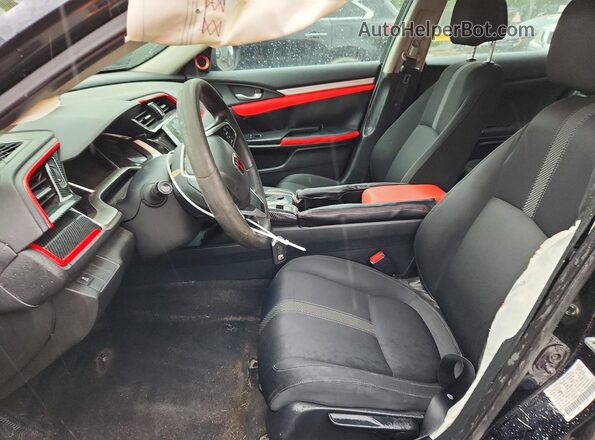 2HGFC2F74GH506813 2016 HONDA CIVIC Black 