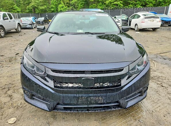 2HGFC2F74GH506813 2016 HONDA CIVIC Black 