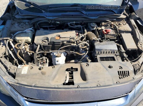 2HGFC2F74HH577950 2017 HONDA CIVIC Gray Вид задньої частини салону