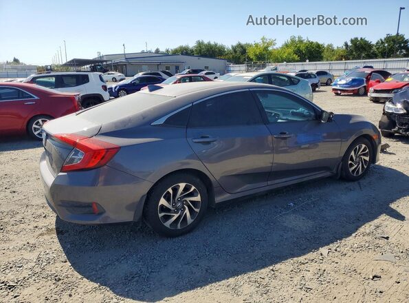 2HGFC2F74HH577950 2017 HONDA CIVIC Gray Задня права чверть