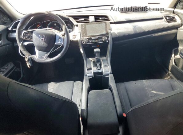 2HGFC2F74HH577950 2017 HONDA CIVIC Gray Вид панелі приладів