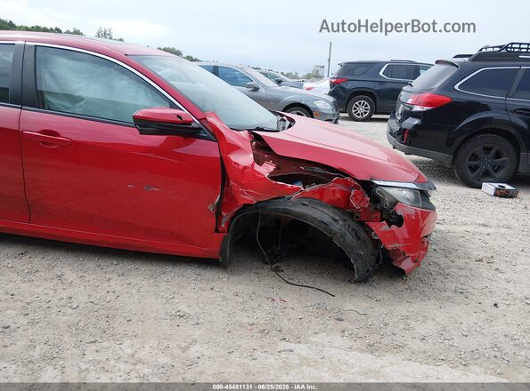 2HGFC2F74JH521643 2018 HONDA CIVIC Red Vista frontal