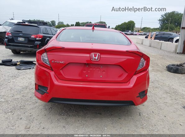 2HGFC2F74JH521643 2018 HONDA CIVIC Red 