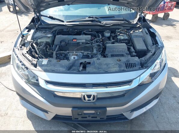 2HGFC2F74JH527801 2018 HONDA CIVIC Silver Vista trasera