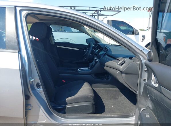 2HGFC2F74JH527801 2018 HONDA CIVIC Silver Vista interior delantera
