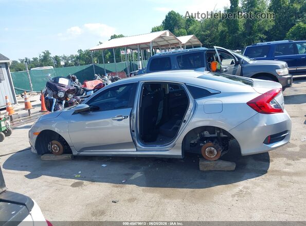 2HGFC2F74JH527801 2018 HONDA CIVIC Silver Vista interior de 360 grados