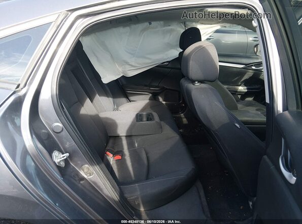 2HGFC2F74JH562161 2018 HONDA CIVIC Gray VIN კოდის სტიკერის ხედი