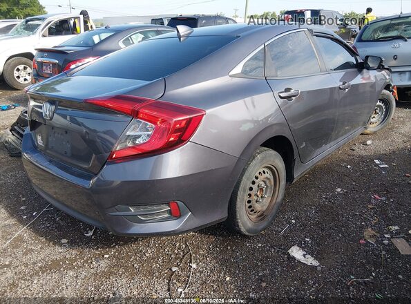 2HGFC2F74JH562161 2018 HONDA CIVIC Gray უკანა მარჯვენა