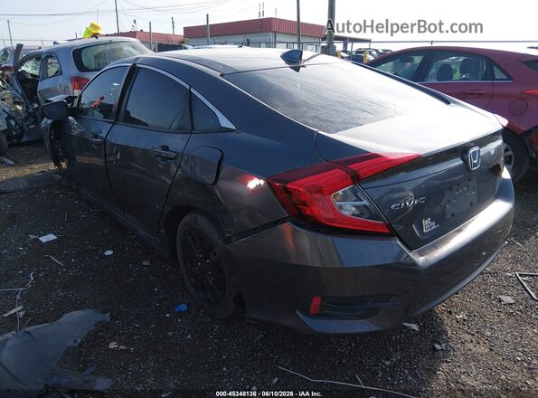 2HGFC2F74JH562161 2018 HONDA CIVIC Gray უკანა მარცხენა