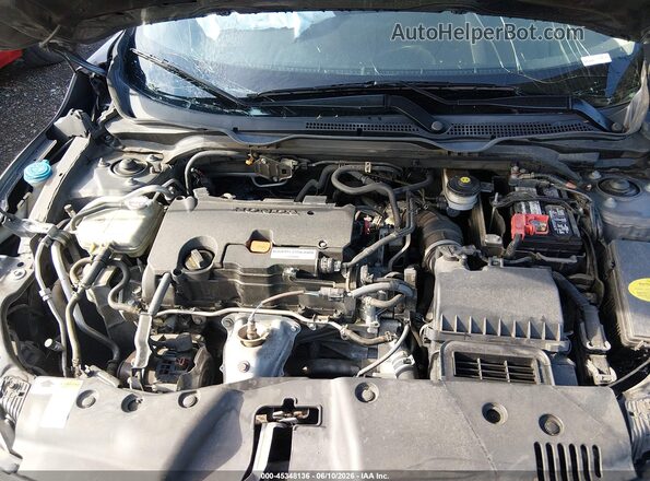 2HGFC2F74JH562161 2018 HONDA CIVIC Gray უკანა ხედი