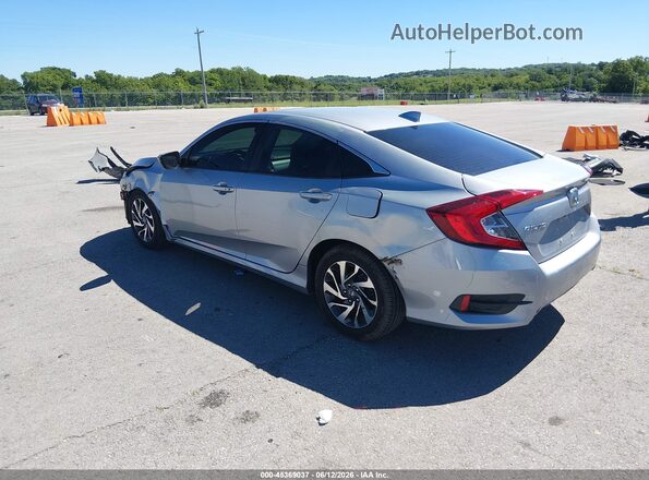 2HGFC2F74JH595158 2018 HONDA CIVIC Silver Rear left
