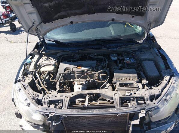 2HGFC2F74JH595158 2018 HONDA CIVIC Silver Rear view