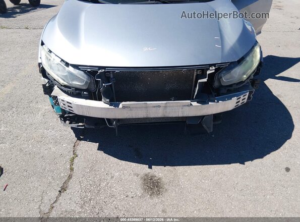 2HGFC2F74JH595158 2018 HONDA CIVIC Silver Front view