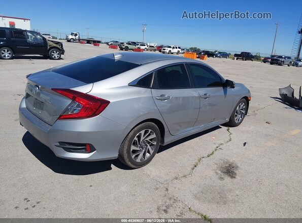 2HGFC2F74JH595158 2018 HONDA CIVIC Silver Rear right
