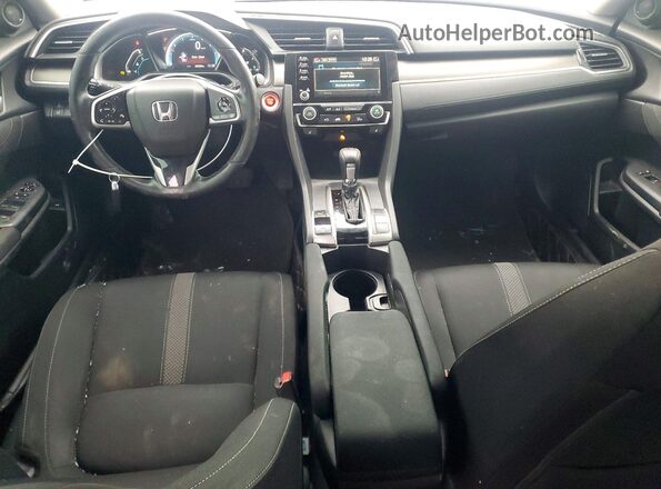 2HGFC2F74KH035643 2019 HONDA CIVIC Серый Вид панели приборов