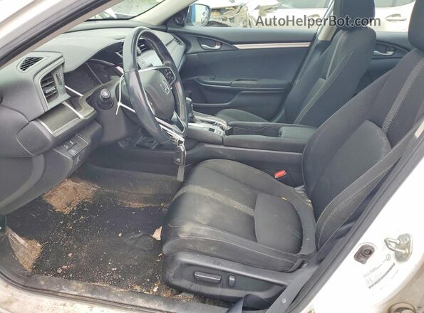2HGFC2F74LH019105 2020 HONDA CIVIC White Вид салону спереду
