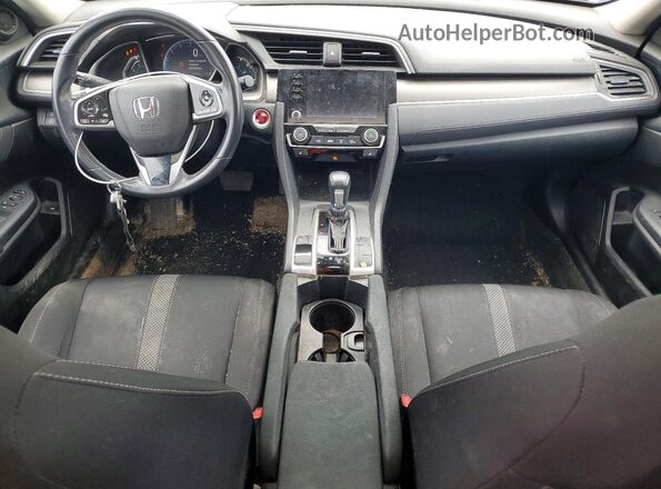 2HGFC2F74LH019105 2020 HONDA CIVIC White Вид панелі приладів