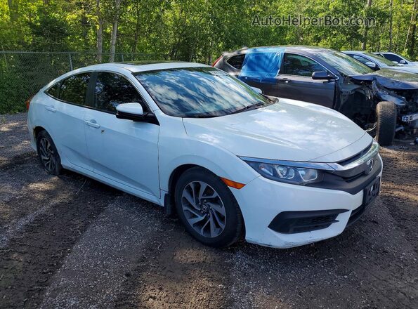2HGFC2F75GH034069 2016 HONDA CIVIC White Передня права чверть