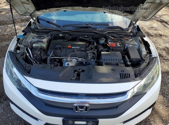 2HGFC2F75GH034069 2016 HONDA CIVIC White Вид задньої частини салону