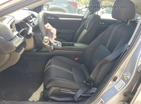 2HGFC2F75GH509798 2016 HONDA CIVIC Silver Widok wnętrza z przodu