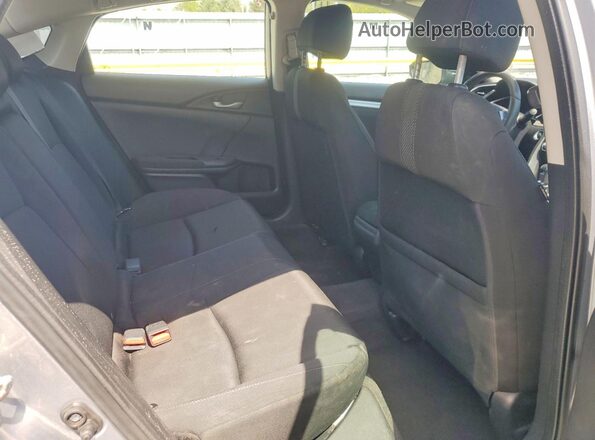 2HGFC2F75GH509798 2016 HONDA CIVIC Silver Widok tylnych siedzeń