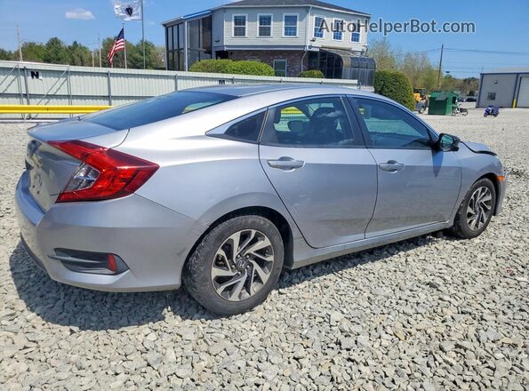 2HGFC2F75GH509798 2016 HONDA CIVIC Silver Tył prawy