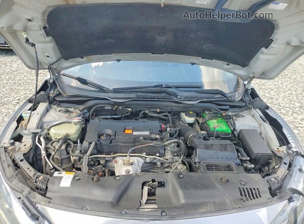 2HGFC2F75GH509798 2016 HONDA CIVIC Silver Widok wnętrza z tyłu