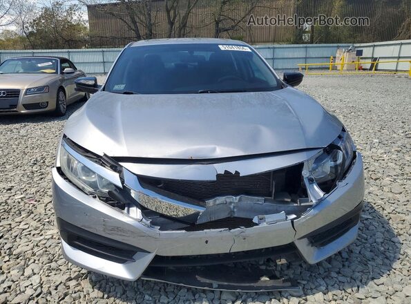 2HGFC2F75GH509798 2016 HONDA CIVIC Silver Widok z przodu