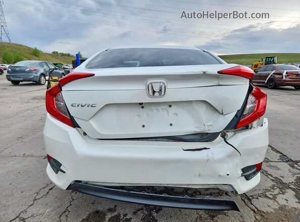 2HGFC2F75GH516878 2016 HONDA CIVIC White უკანა ხედი