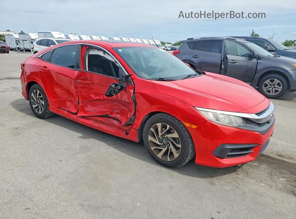 2HGFC2F75GH538346 2016 HONDA CIVIC Red 