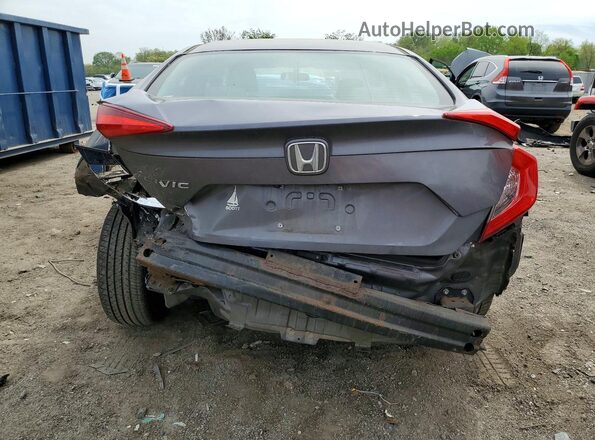 2HGFC2F75GH538766 2016 HONDA CIVIC Серый Вид сзади