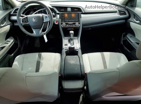 2HGFC2F75GH538766 2016 HONDA CIVIC Серый Вид панели приборов