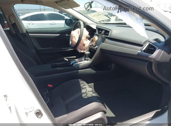 2HGFC2F75GH539285 2016 HONDA CIVIC White Front interior view